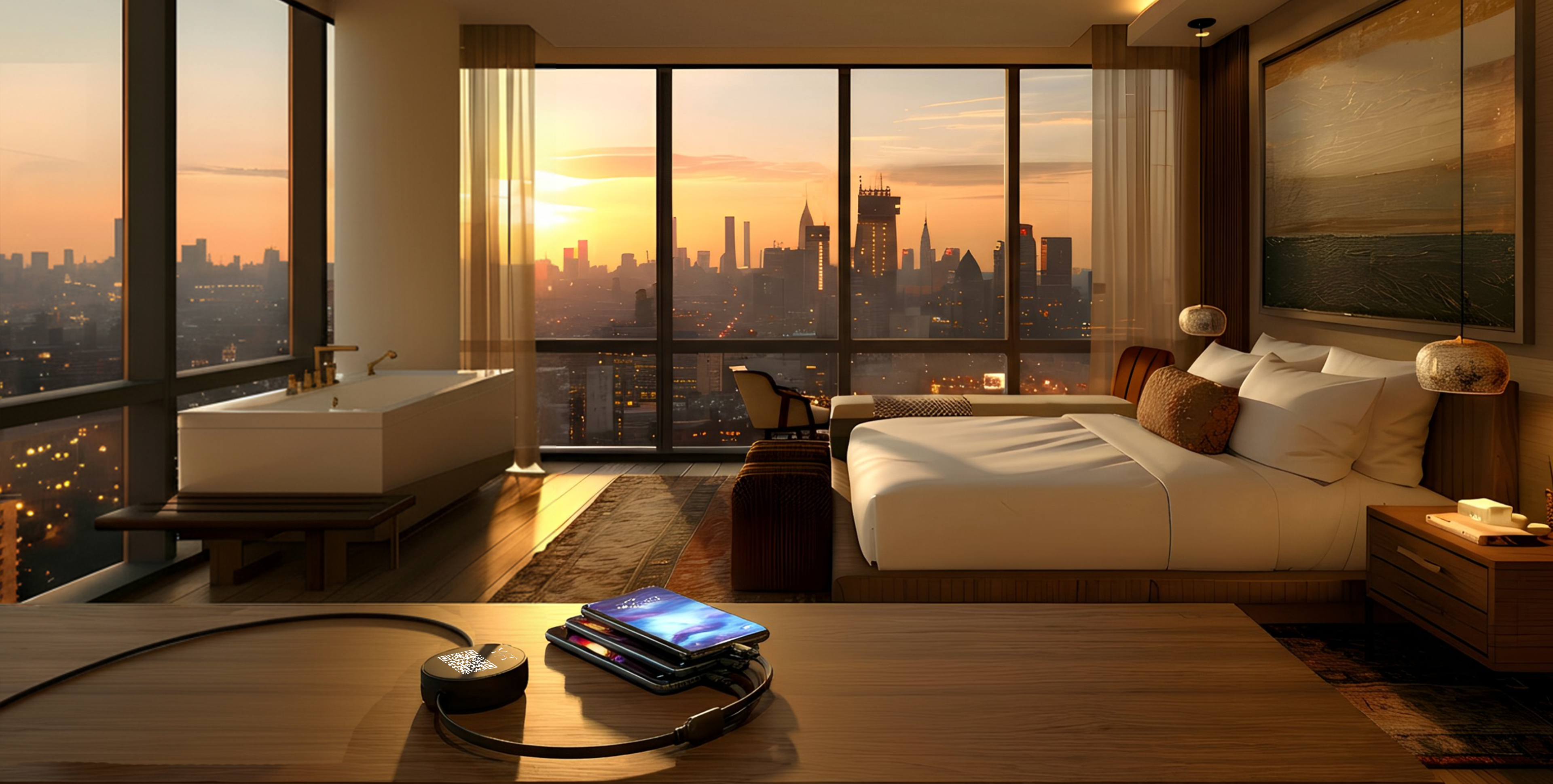 Yotool branded charging cable for hotels